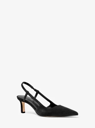 Alora Wildleder-Slingback-Pumps