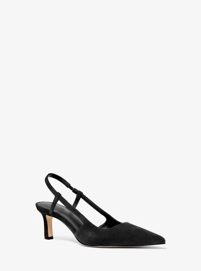 Alora Wildleder-Slingback-Pumps