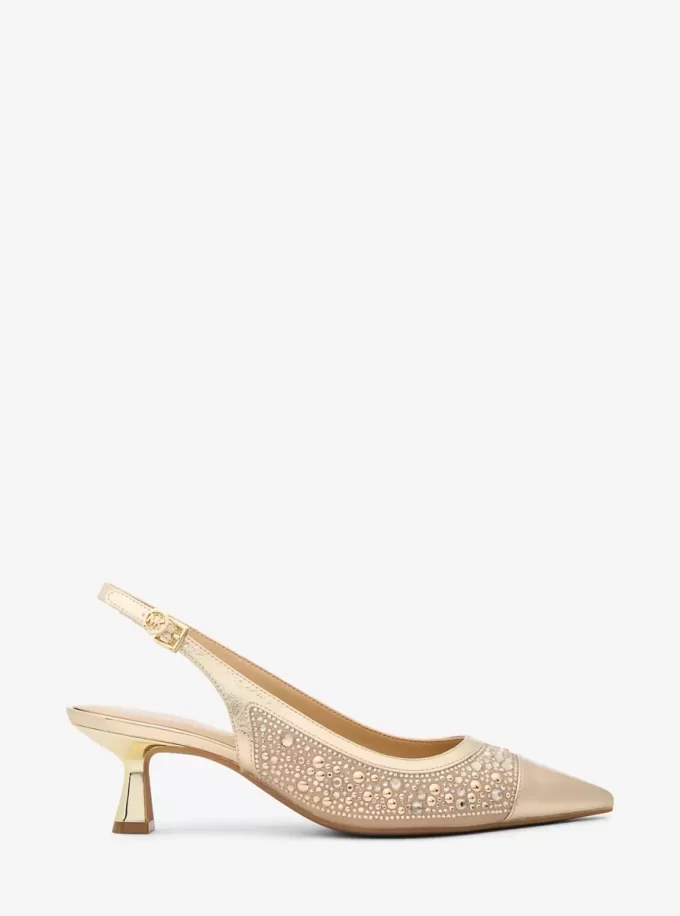 Amali verzierte Metallic-Pumps Amali verzierte Metallic-Pumps
