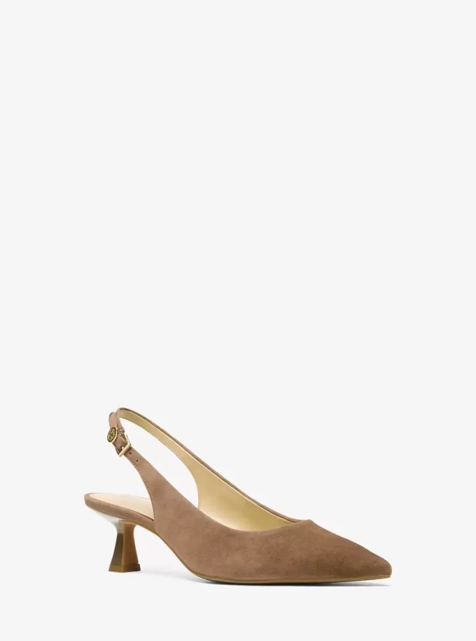 Amali Wildleder-Slingback-Pumps