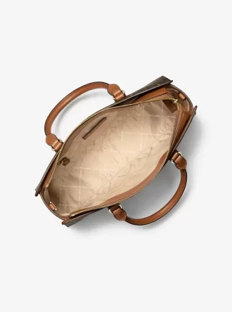 Arden Medium Schultertasche mit bedrucktem Logo