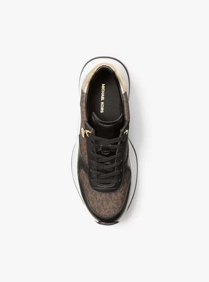 Arla Sneaker aus Leder und Wildleder Arla Sneaker aus Leder und Wildleder