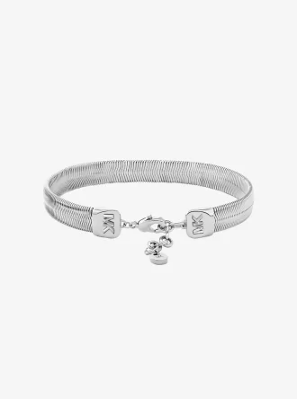 Armband aus edelmetallplattiertem Messing in Schlangenkette