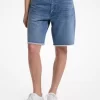 Ausgefranste Jeansshorts