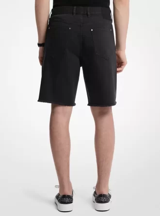 Ausgefranste Jeansshorts