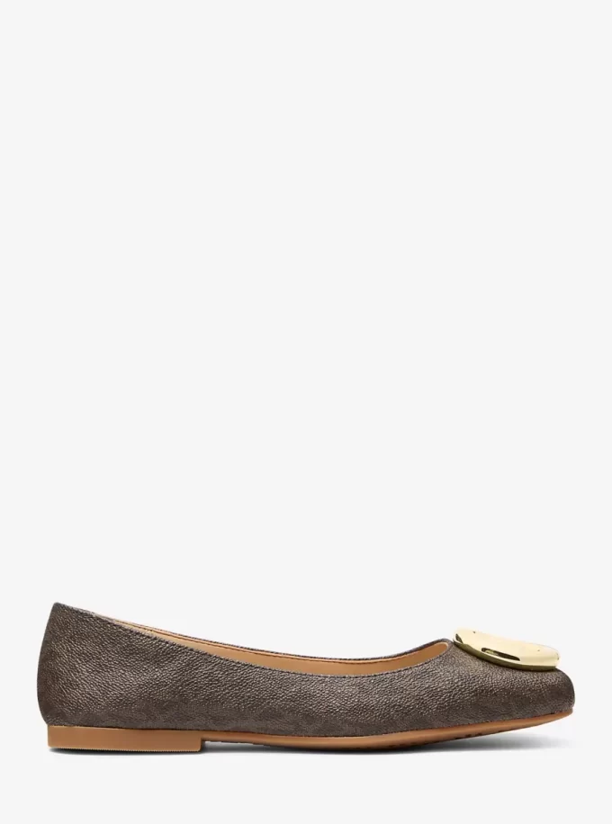 Ballerinas mit Mailänder Logo