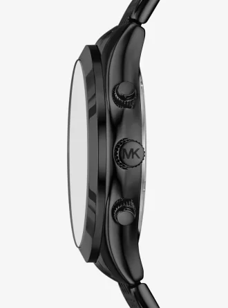 Übergroße Aspyn-Uhr in Schwarz