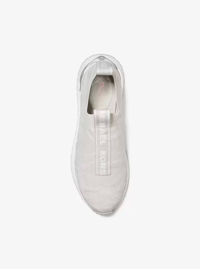 Bodie Logo Embossed Stretch Knit Slip-On Sneaker