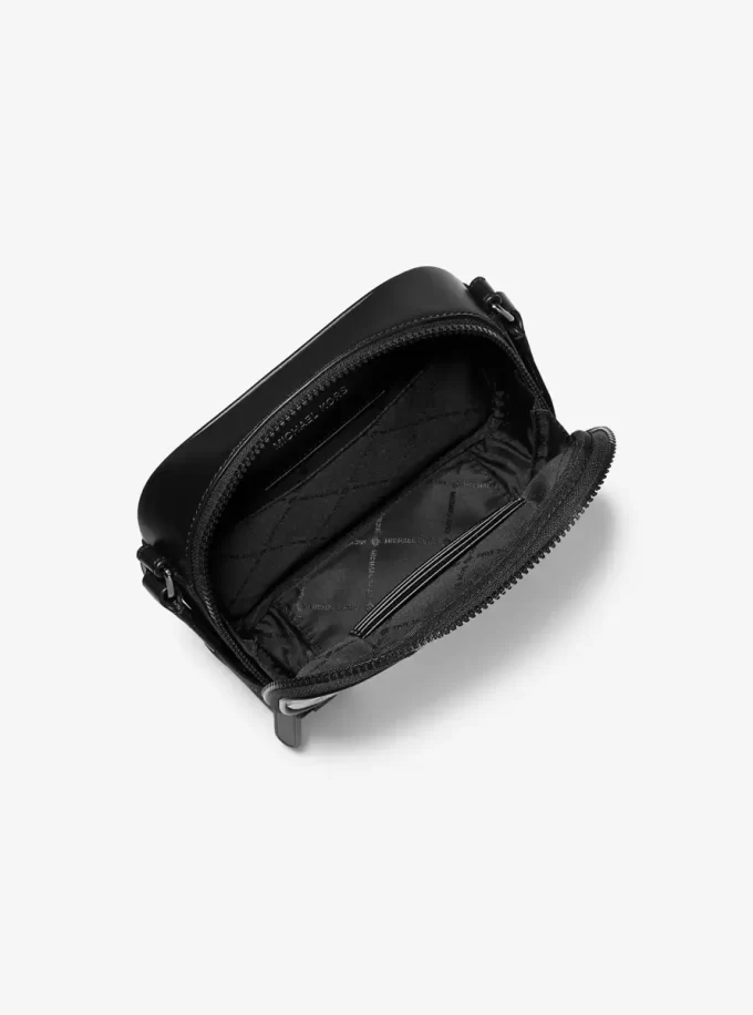 Brooklyn Puffy Metallic Crossbody Bag