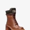 Cade Leder- und Signature-Logo-Kampfstiefel Cade Leder- und Signature-Logo-Kampfstiefel
