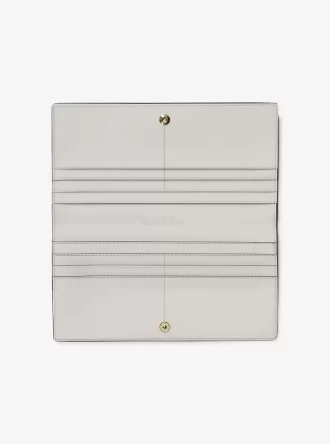 Carson Große Geldbörse aus genarbtem Leder