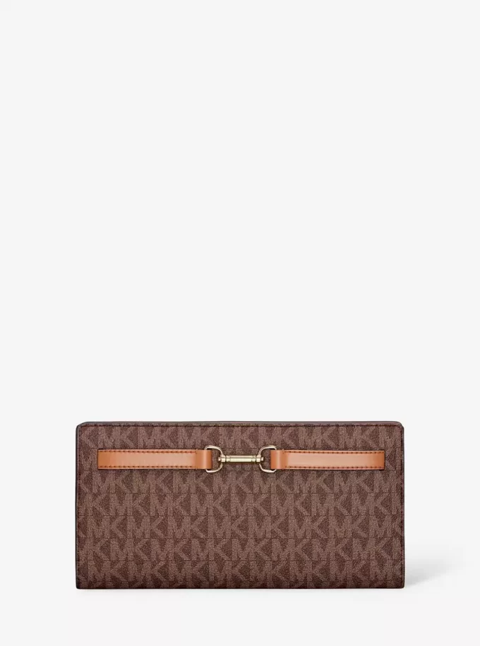 Carson Große Geldbörse mit charakteristischem Logo Carson Große Geldbörse mit charakteristischem Logo