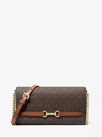 Carson Große, wandelbare Umhängetasche mit charakteristischem Logo