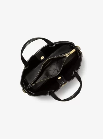 Carson Kleine Handtasche aus Kalbsfell mit Leopardenmuster