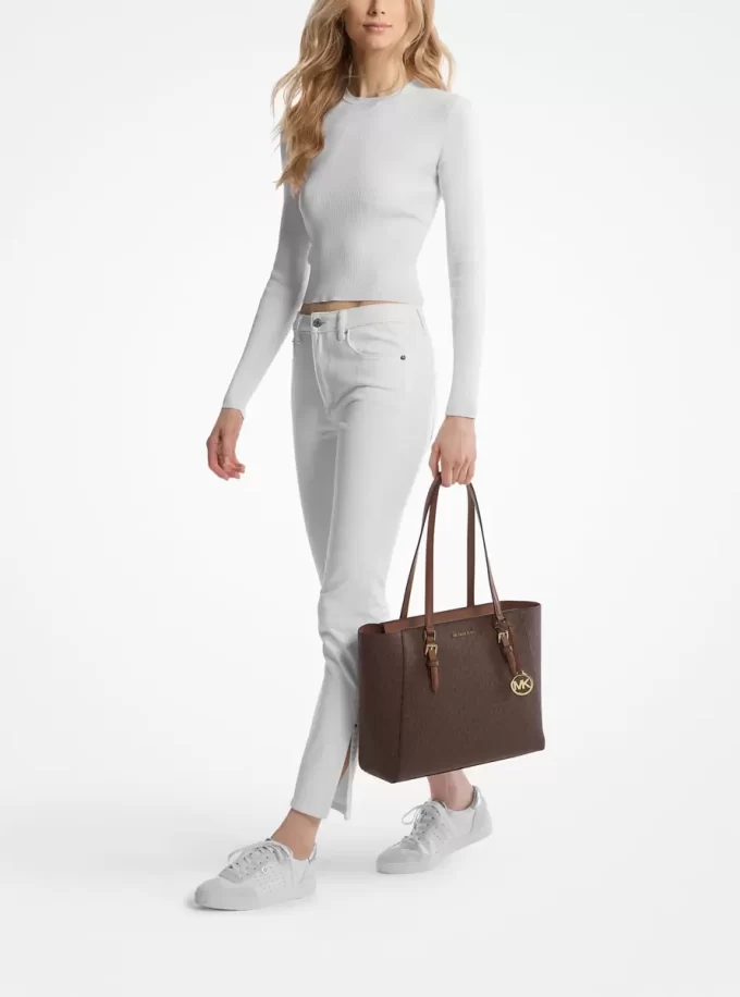 Charlotte Große 3-in-1 Tragetasche mit charakteristischem Logo