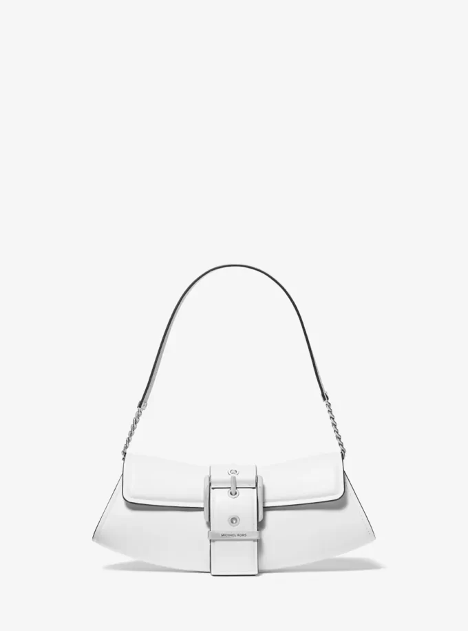 Colby Kleine Leder-Clutch, wandelbar