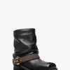 Colby Leder- und Signature-Logo-Ankle-Boot