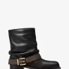 Colby Leder- und Signature-Logo-Ankle-Boot