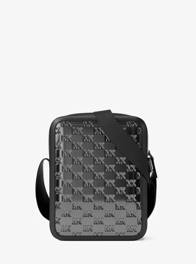 Cooper Metallic Logo-geprägte Flugtasche Cooper Metallic Logo-geprägte Flugtasche