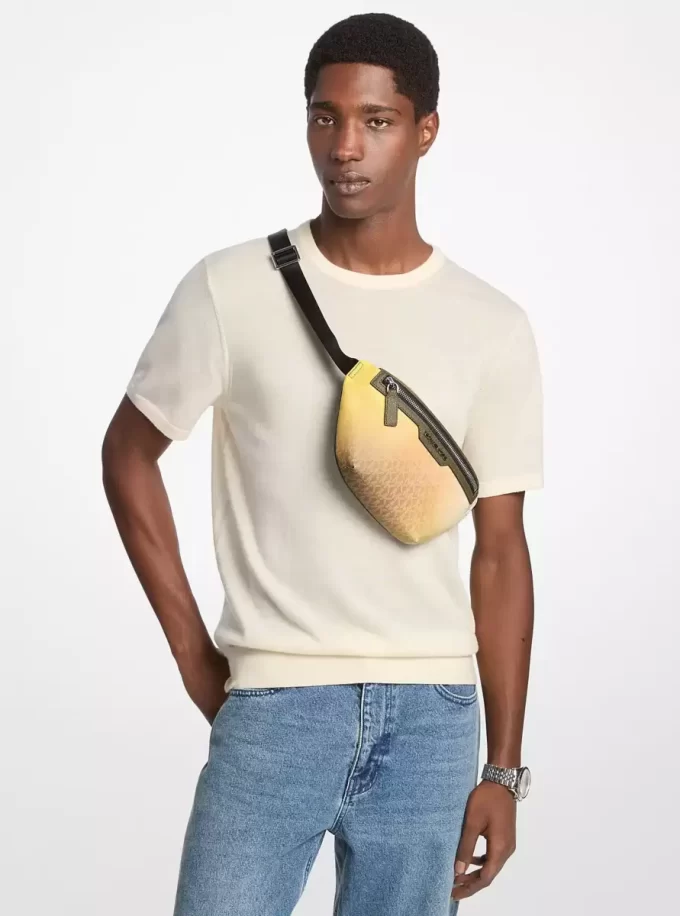 Cooper Ombré Signature Logo Sling Pack