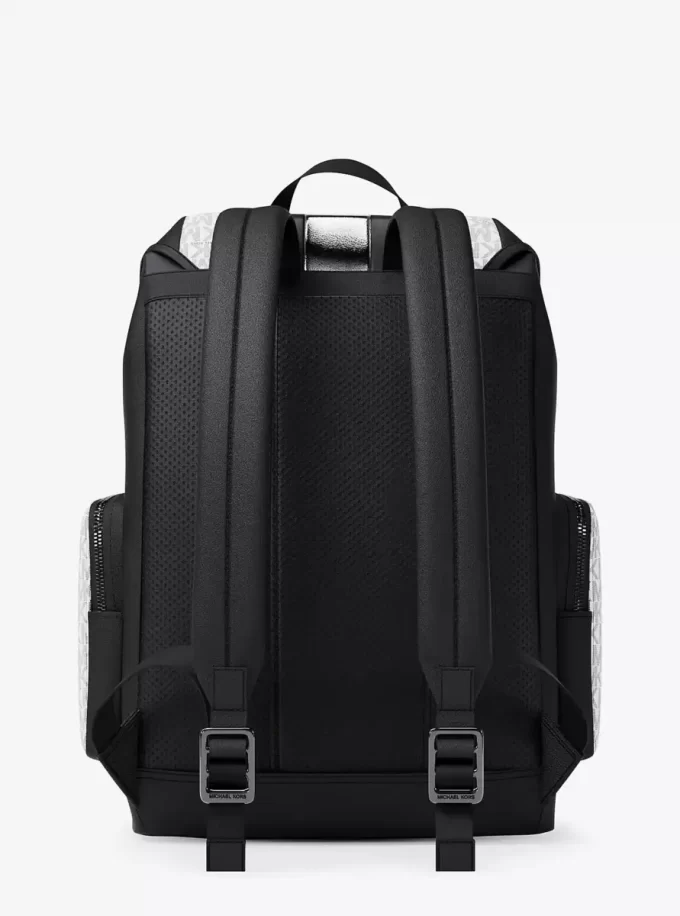 Cooper Rucksack mit Metallic-Streifen und charakteristischem Logo