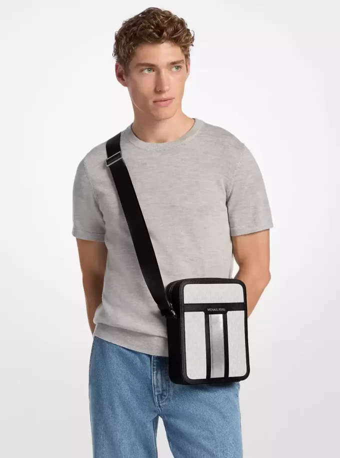 Cooper Signature Logo Stripe Reisetasche