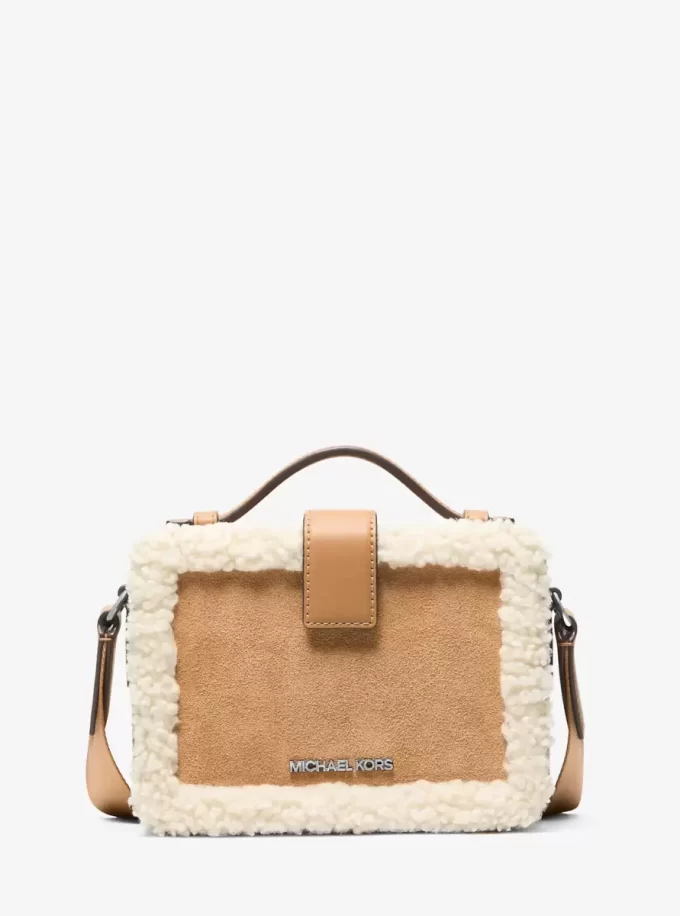 Cooper Suede and Sherpa Crossbody Bag Cooper Suede and Sherpa Crossbody Bag