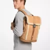 Cooper Wildleder- und Sherpa-Rucksack Cooper Wildleder- und Sherpa-Rucksack