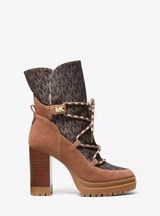 Culver Mixed-Media Plattform Boot