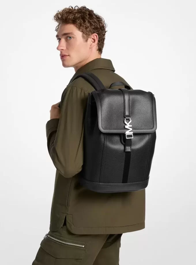 Cyrus Rucksack aus genarbtem Leder Cyrus Rucksack aus genarbtem Leder