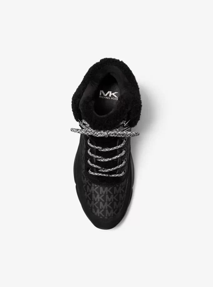 Darius Mixed-Media Boot