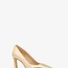 Darrah Pumps aus geknacktem Metallic-Leder