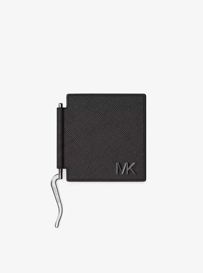 Edison Kartenetui aus kratzfestem Leder mit Geldklammer