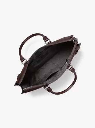 Edison Medium Aktentasche aus kratzfestem Leder