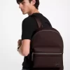 Edison Rucksack aus kratzfestem, genarbtem Leder
