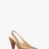 Electra Leder-Slingback-Pumps