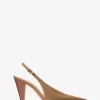 Electra Leder-Slingback-Pumps