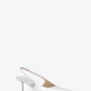 Emma Metallic-Leder-Slingback-Pumps Emma Metallic-Leder-Slingback-Pumps