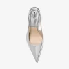 Emma Metallic-Leder-Slingback-Pumps Emma Metallic-Leder-Slingback-Pumps