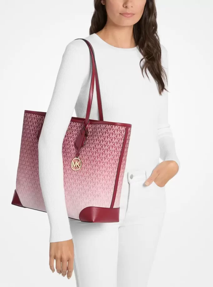 Eva Große Ombré Tragetasche mit charakteristischem Logo