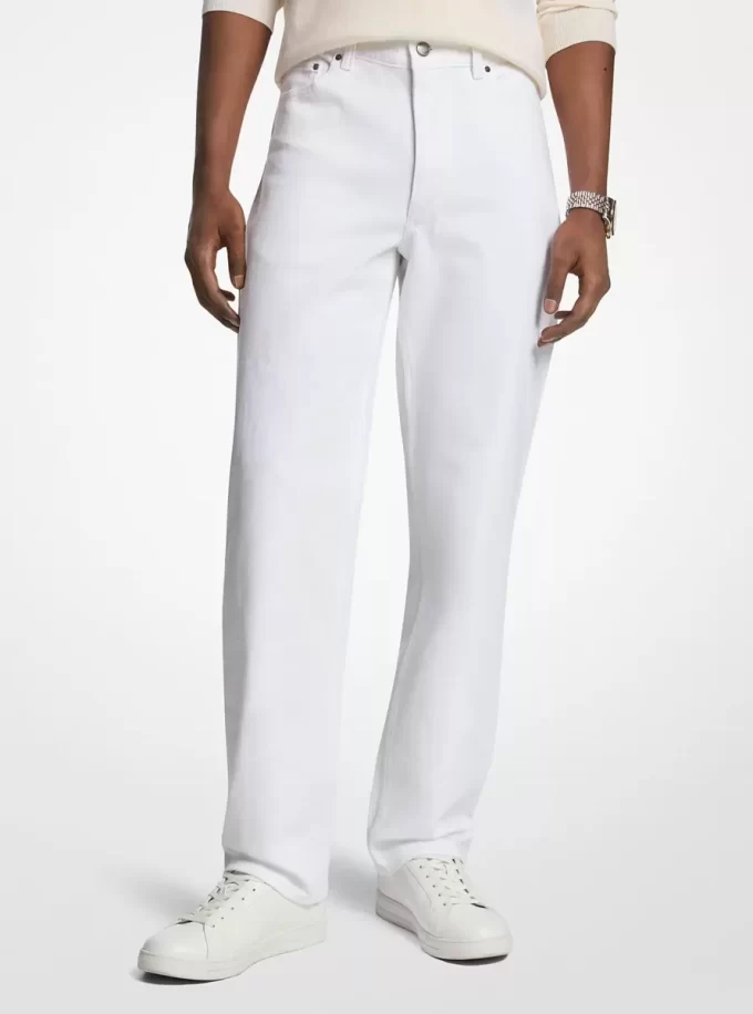 Finn Straight-Leg Stretch-Denim-Jeans