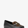 Fulton Loafer aus Kalbsfell mit Leopardenmuster