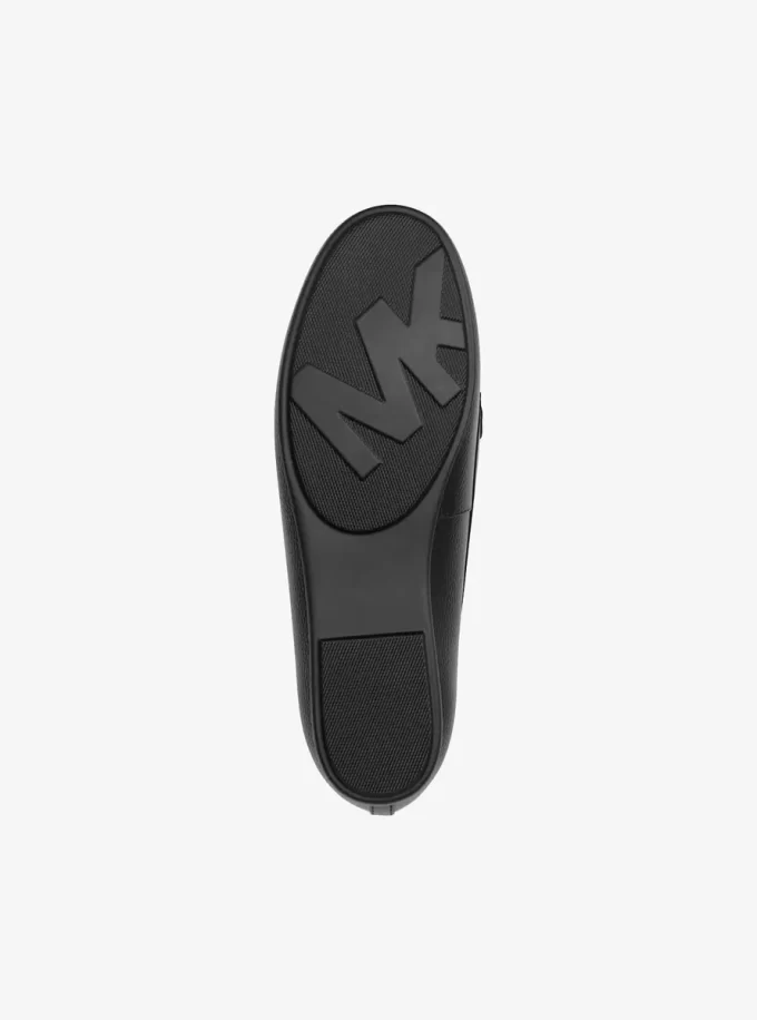 Fulton Loafer aus Kalbsfell mit Leopardenmuster