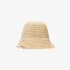 Gehäkelter Stroh-Bucket-Hut