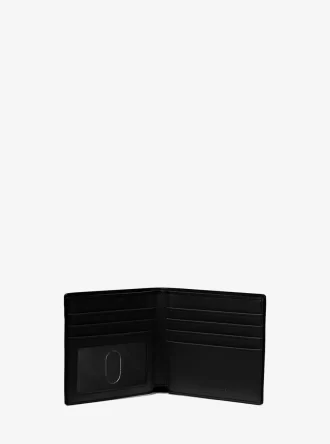 Geldbörse aus genarbtem Cooper-Leder