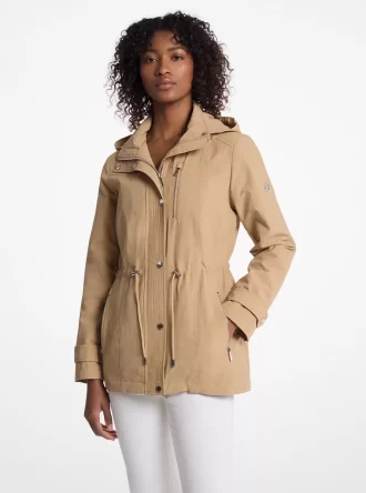 Gewebter Kapuzenanorak