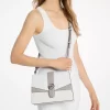 Greenwich Medium Color-Block and Signature Logo Satchel