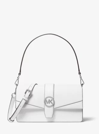 Greenwich Medium Saffiano Leder Convertible Shoulder Bag