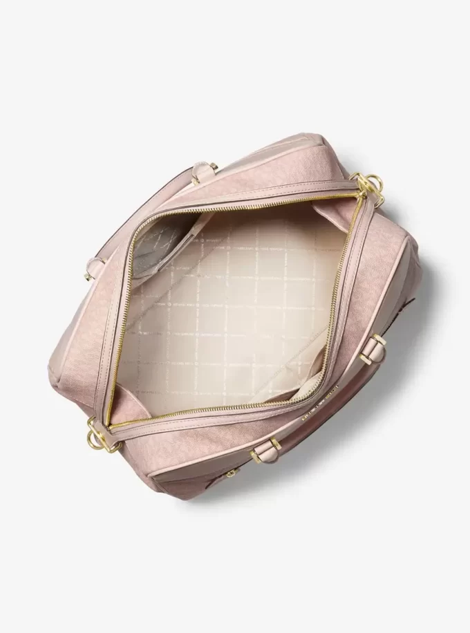 Große Weekender-Tasche mit Logo