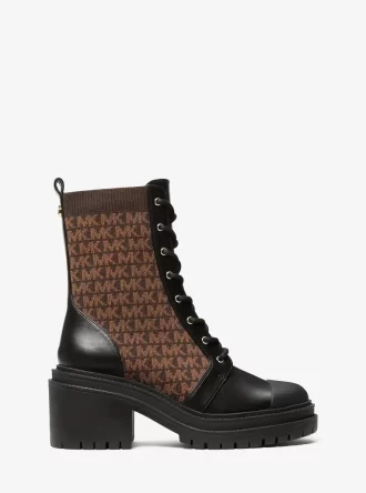 Hanley Logo Strickstiefel